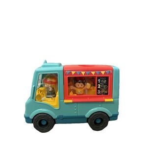 Fisher-Price Little People Musical Toddler Toy Serve It Up Food Truck Vehicle